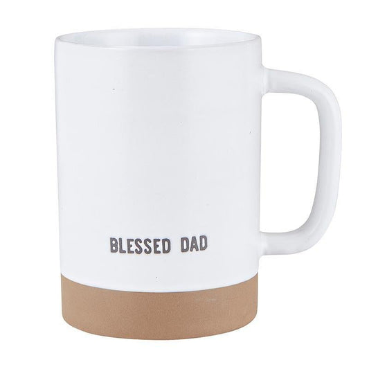 Blessed Dad Stoneware Mug - The Farmhouse