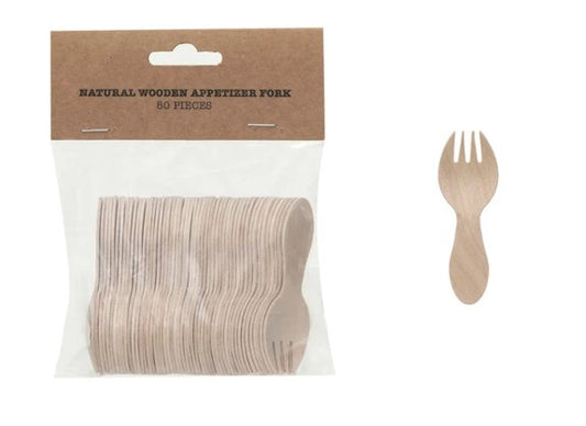 Wooden Appetizer Forks - The Farmhouse