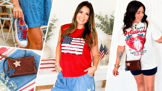 What Should Busy Moms Wear to Look Stylish? Easy 4th of July Outfit Ideas That Still Feel Comfortable - The Farmhouse