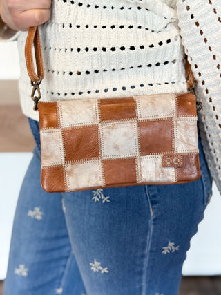 BedStu Cadence Bag PW, Tan Rustic and Nectar Lux