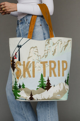 Ski Trip Tote Bag