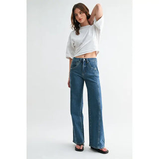 Side Story High Rise Wide Leg Pants