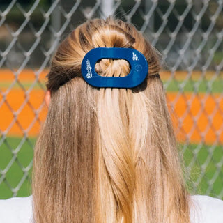 TELETIES Los Angeles Dodgers Flat Round Hair Clip