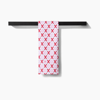 Geometry Tea Towel, XOXO