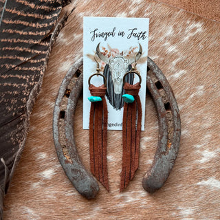 Darby Tassel Boho Fringe Earrings
