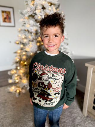 Christmas Icons Youth Unisex Sweatshirt