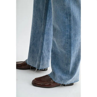 The Railroad Stripe Denim Pants