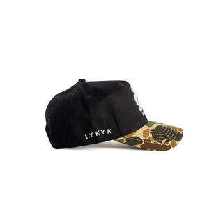 Dad Gang Hat, DG Duck Camo - Black
