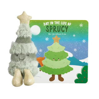 Mud Pie Christmas tree and nutcracker children's holiday books