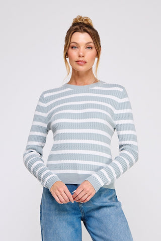 Seamist Harbor Cable Knit Sweater