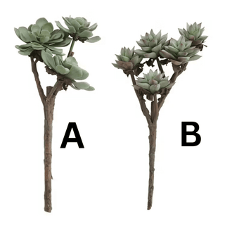 15 - 1/2" H Faux Succulent Branch - 420 Home Decor - The Farmhouse