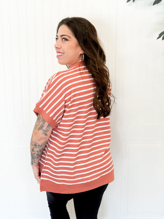 Classic Cloud Knit Striped Top