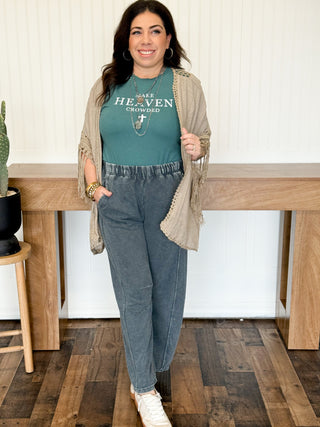 Desert Lace Tassel Kimono, One Size