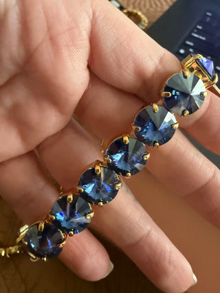 TOVA Croatia Bracelet, Sapphire Champagne