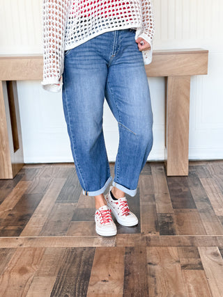 *Pre Order* Very G Aman Slip On Sneaker, Natural Red Hearts