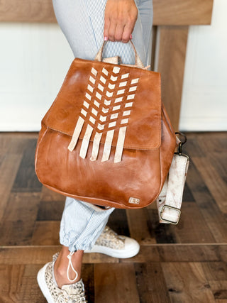 BedStu Teji Backpack, Tan Rustic Nectar Lux