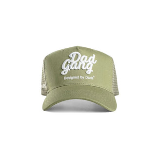 Dad Gang Hat, Trucker - Olive