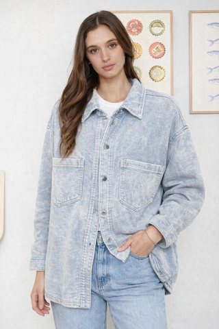 The Steelhaven Knit Shacket