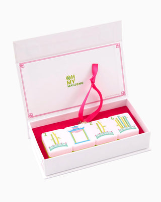 OH MY MAHJONG 2026 Bamboo Bridge Ornament