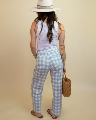 The Backyard Picnic Barrel Pants
