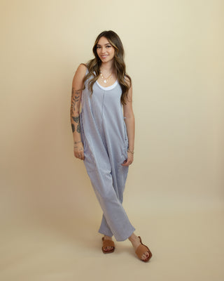 The Marina Jumpsuit, Grey