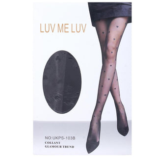 Luv Me Heart Knit Stockings