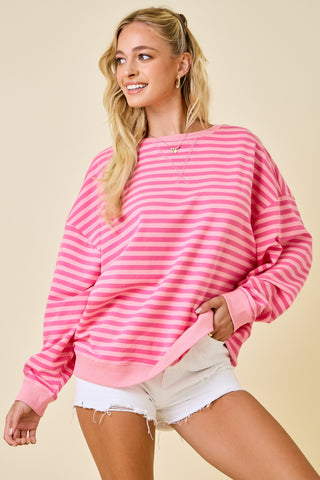 Cotton Candy Drift Knit Top