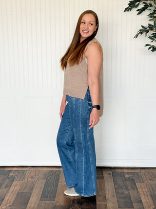 Side Story High Rise Wide Leg Pants
