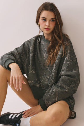 Camo Comfort Crew Sweatshirt