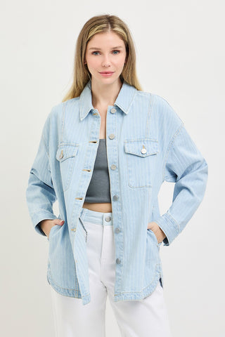 The Backroads Button-Up Shacket