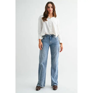 The Railroad Stripe Denim Pants