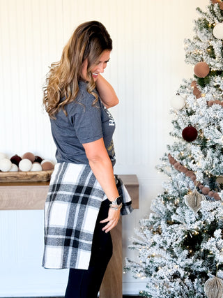 Holy Holy Holy Christmas Unisex Graphic Tee, Charcoal