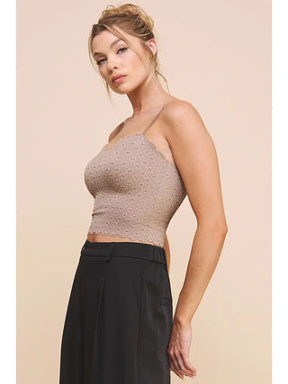 The Espresso Lace Bralette, One Size Fits Most
