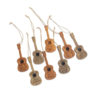 2nd Edition Wooden Guitars Ornament - 423 Stationery - The Farmhouse