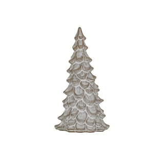 3" Reactive Glaze Stoneware Tree - Cream - The Farmhouse