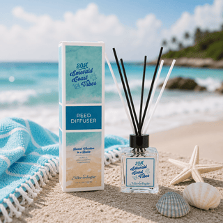 30A Emerald Coast Vibes | Reed Diffuser - 270 Beauty - The Farmhouse