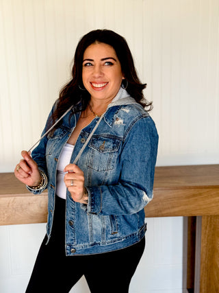 Easy Rider Hooded Trucker Jacket