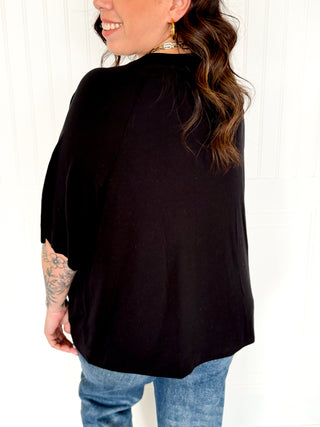 The Worn-In Comfort Tee, Black