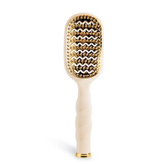 TELETIES Desert Dune Quick-Dry Vented Hair Brush (Tan)