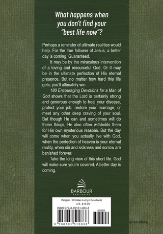 180 Encouraging Devotions For A Man of God
