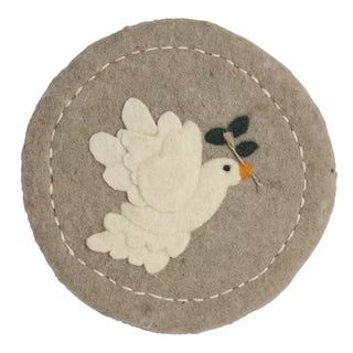 MUDPIE Christmas Icon Felted Trivet