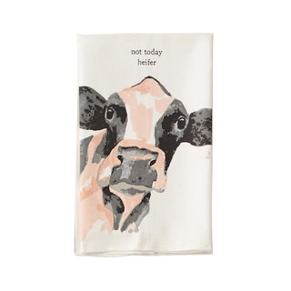 Morning on the Farm Cow Hand Towel