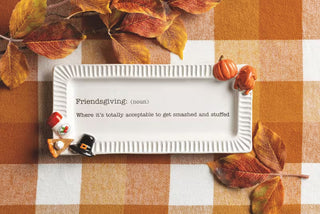 Friendsgiving Ceramic Tray