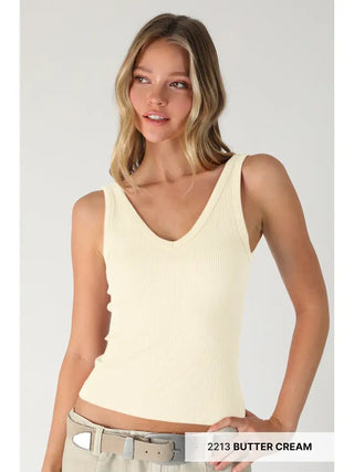The Switch & Style Tank, Butter Cream