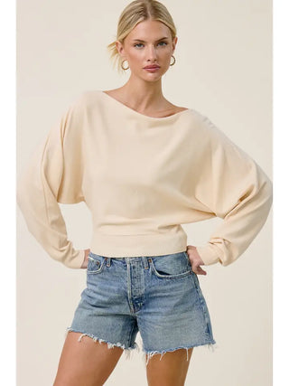 The Celestine Cashmere Sweater, Cream