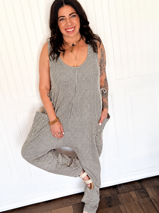 The Marina Jumpsuit, Grey