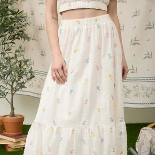 The Daisyfield Embroidered Midi
