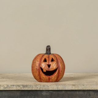 5.5" Big Mouth Pumpkin, Orange - 430 Holiday Decor - The Farmhouse