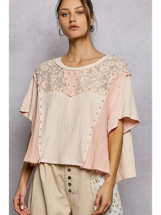 The Peach Pearl Charm Tee