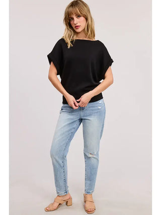 The Coastline Scuba Top, Black